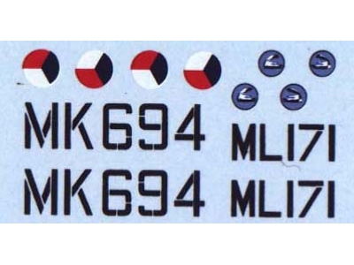 Supermarine Spitfire Mk.Ixc - 2 Decal Versions : Ry-c And ry-e. - zdjęcie 4