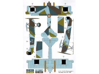Fokker D.Vii In The Finnish Service - Decals For 2 Aircrafts - zdjęcie 3