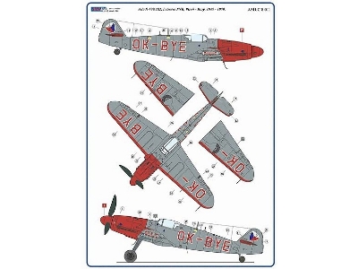 Avia S-199 'mezek' Part 2 - 2 Decal Versions: Jv-1 And Ok-bye - zdjęcie 2