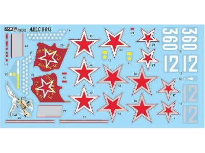 Soviet Aces In Yakovlev Yak-3 Part 2 (2 Decal Versions) - zdjęcie 4