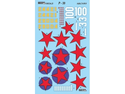 The Soviet Air Force Ranking Ace In Kobras : A.I.Pokryshkin (2 Decal Version) - zdjęcie 2