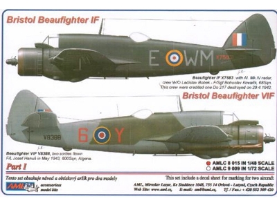 Bristol Beaufighter Decals Part 1 - zdjęcie 1