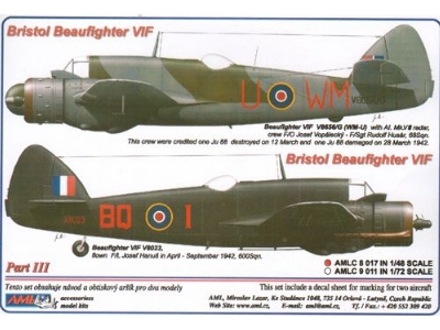Bristol Beaufighter Decals Part 3 - zdjęcie 1