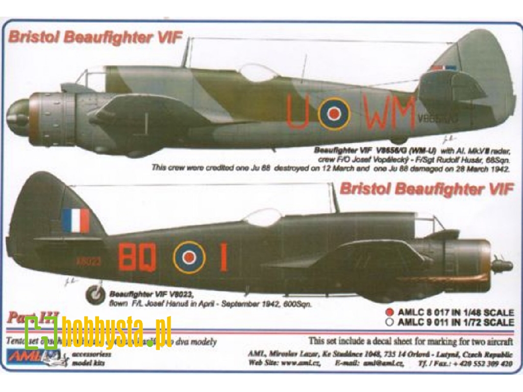 Bristol Beaufighter Decals Part 3 - zdjęcie 1
