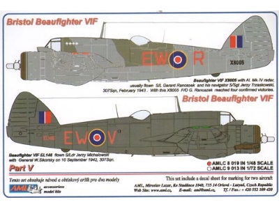 Bristol Beaufighter Decals Part 5 - zdjęcie 1