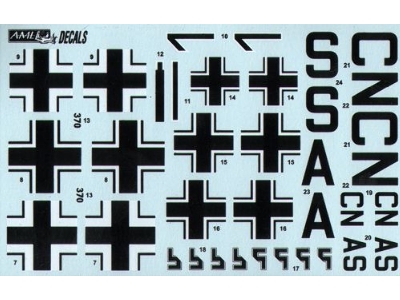 Messerschmitt Bf-109 B-2 -2 Decal Versions - zdjęcie 4