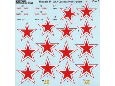 Czechoslovak Pilots In Ilyushin Il-2m3 Part 1 (2 Decal Versions : April - May 1945) - zdjęcie 4