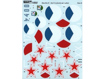 Czechoslovak Pilots In Ilyushin Il-2m3 Part 1 (2 Decal Versions : April/May 1945 - November 1946) - zdjęcie 4