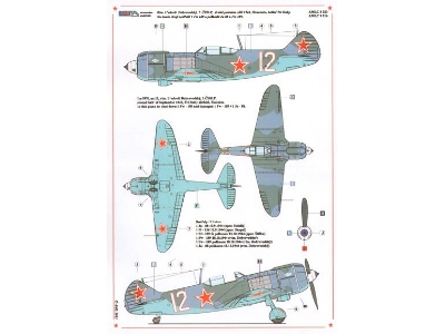 Slovak National Uprising 1944 - Czechoslovak Legends In La-5fn Part 1 (2 Decal Versions) - zdjęcie 3
