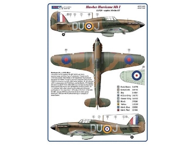 312th Squadron Raf Part I - 2 Decal Version: hurricane Mk.I And spitfire Lf Mk.Ixe - zdjęcie 2