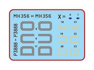 312th Squadron Raf Part Iv -Â 2 Decal Version:Â hurricane Mk.I AndÂ spitfire F Mk.Ixc - zdjÄ™cie 5