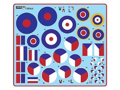 312 Th Squadron RafÂ part V -Â 2 Decal Version:Â spitfire Lf Lr Mk.Vb AndÂ lf Mk.Ixe - zdjÄ™cie 4