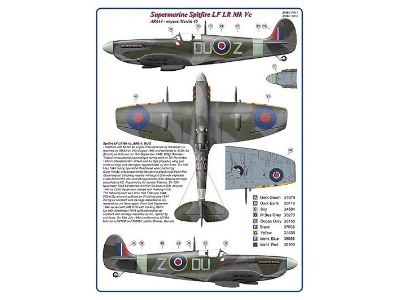 312 Th Squadron Raf, Part Vi -Â 3 Decal Version:spitfire Lf Lr Mk.Vc AndÂ lf Mk.Ixe - zdjÄ™cie 2