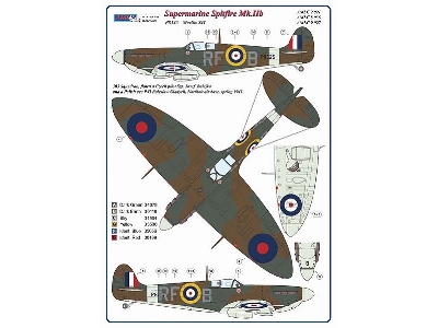 303 Squadron Raf (Polish) - Supermarine Spitfire Mk.Iib Flown A Czech Pilot Sgt.J.Balejka - zdjęcie 3