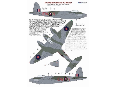 De Havilland Mosquito Nf.Xii / Nf.Xix (307 Sqn Raf And 68 Sqn Raf) - zdjęcie 3