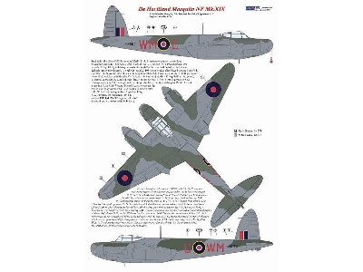 De Havilland Mosquito Nf.Xii / Nf.Xix (307 Sqn Raf And 68 Sqn Raf) - zdjęcie 4