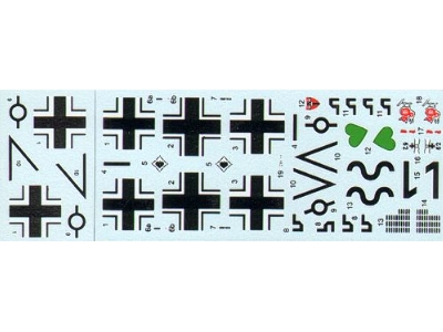Messerschmitt Bf-109 F-2 Decals - zdjęcie 4