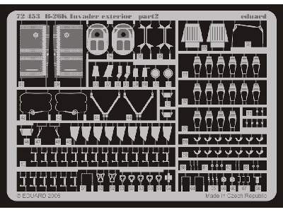  B-26K exterior 1/72 - Italeri - blaszki - zdjęcie 3