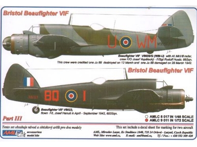 Bristol Beaufighter Decals Part 3 - zdjęcie 1