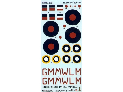 Bristol Beaufighter Decals Part 4 - zdjęcie 4