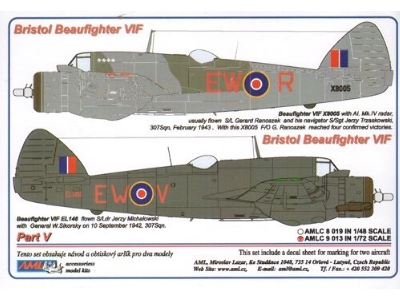 Bristol Beaufighter Decals Part 5 - zdjęcie 1
