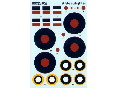 Bristol Beaufighter Decals Part 5 - zdjęcie 4