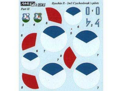 Czechoslovak Pilots In Ilyushin Il-2m3 Part 2 (2 Decal Versions) - zdjęcie 4