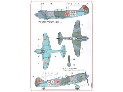 Slovak National Uprising 1944 - Czechoslovak Legends In La-5 Fn Part 1 (2 Decal Versions) - zdjęcie 3