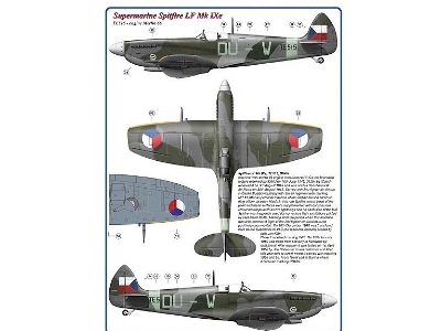 312 Th Squadron Raf Part I - 2 Decal Version: hurricane Mk.I And spitfire Lf Mk.Ixe - zdjęcie 5