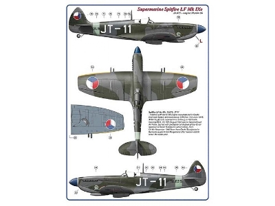 312 Th Squadron Raf Part Iii - 2 Decal Version: hurricane Mk.I And spitfire Lf Mk.Ixe - zdjęcie 3
