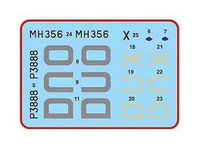 312 Th Squadron RafÂ part Iv -Â 2 Decal Version:Â hurricane Mk.I AndÂ spitfire F Mk.Ixc - zdjÄ™cie 5