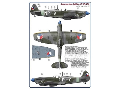312 Th Squadron Raf Part V -Â 2 Decal Version:Â spitfire Lf Lr Mkvb AndÂ lf Mk.Ixe - zdjÄ™cie 3