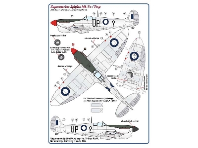 Supermarine Spitfire Mk.V B/C Trop - 2 Decal Version - zdjęcie 4