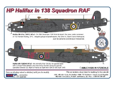 Handley-page Halifax Mk.I/Mk.Ii In 138 Squadron Raf Part 1 - zdjęcie 1