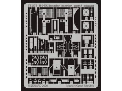  B-26K interior 1/72 - Italeri - blaszki - zdjęcie 1