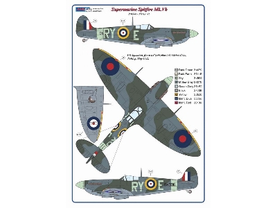 Czechoslovak Pilots & Dogs Of No.310 And No.313 Squadron Raf - Supermarine Spitfire Mk.Vb - zdjęcie 4