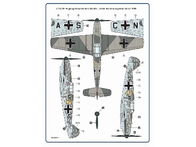 Messerschmitt Bf-109 B-2 - 2 Decal Versions - zdjęcie 4