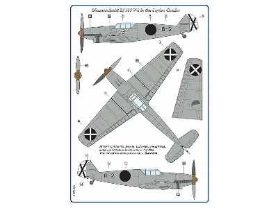 Messerschmitt Bf-109 V3 And V4 In Legion Condor (2 Decal Versions) - zdjęcie 4