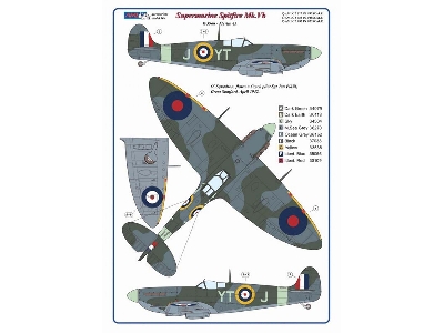 Czechoslovak Pilots Of No.65 Squadron Raf - Supermarine Spitfire Mk.Vb - zdjęcie 2