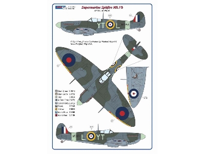 Czechoslovak Pilots Of No.65 Squadron Raf - Supermarine Spitfire Mk.Vb - zdjęcie 3