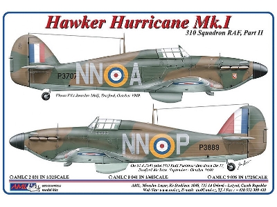 310th Squadron Raf Part Ii - Hawker Hurricane Mk.I (Nn-a & Nn-p) - zdjęcie 1