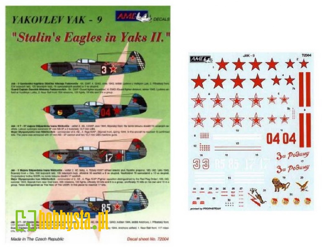 Yakovlev Yak-9 Stalin's Eagles In Yaks Ii - zdjęcie 1 Yakovlev Yak-9 Stalin's Eagles In Yaks Ii - zdjęcie 1