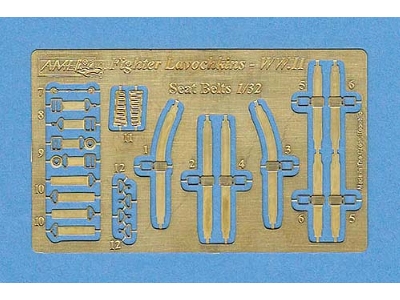 Lavochkin La-5/La-7 Fighter Wwii Seatbelts - zdjęcie 2