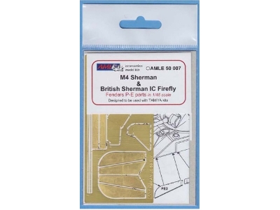 Fenders For M4 Sherman And British Sherman Ic Firefly (For Tamiya Kits) - zdjęcie 1
