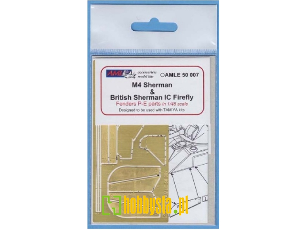 Fenders For M4 Sherman And British Sherman Ic Firefly (For Tamiya Kits) - zdjęcie 1 Fenders For M4 Sherman And British Sherman Ic Firefly (For Tamiya Kits) - zdjęcie 1