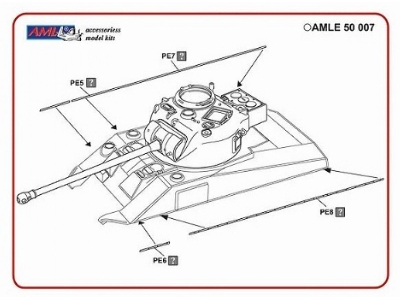 Fenders For M4 Sherman And British Sherman Ic Firefly (For Tamiya Kits) - zdjęcie 5