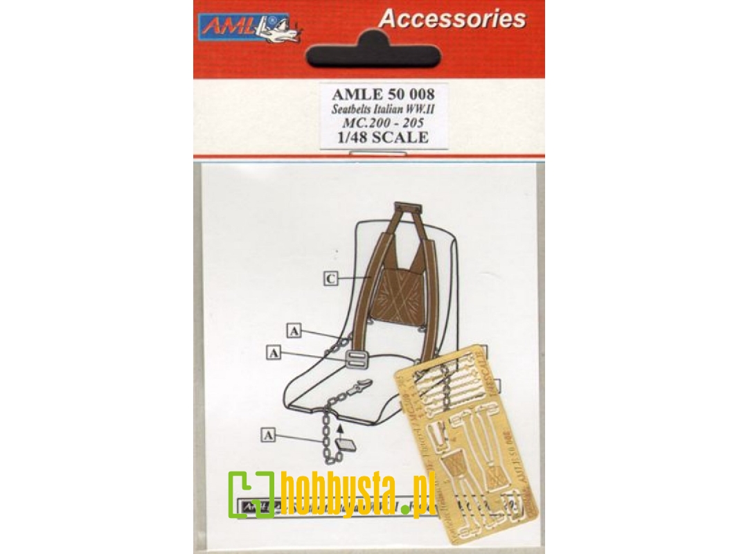 Italian Air Force Wwii Seatbelts For Macchi C.200/C.205 - zdjęcie 1 Italian Air Force Wwii Seatbelts For Macchi C.200/C.205 - zdjęcie 1