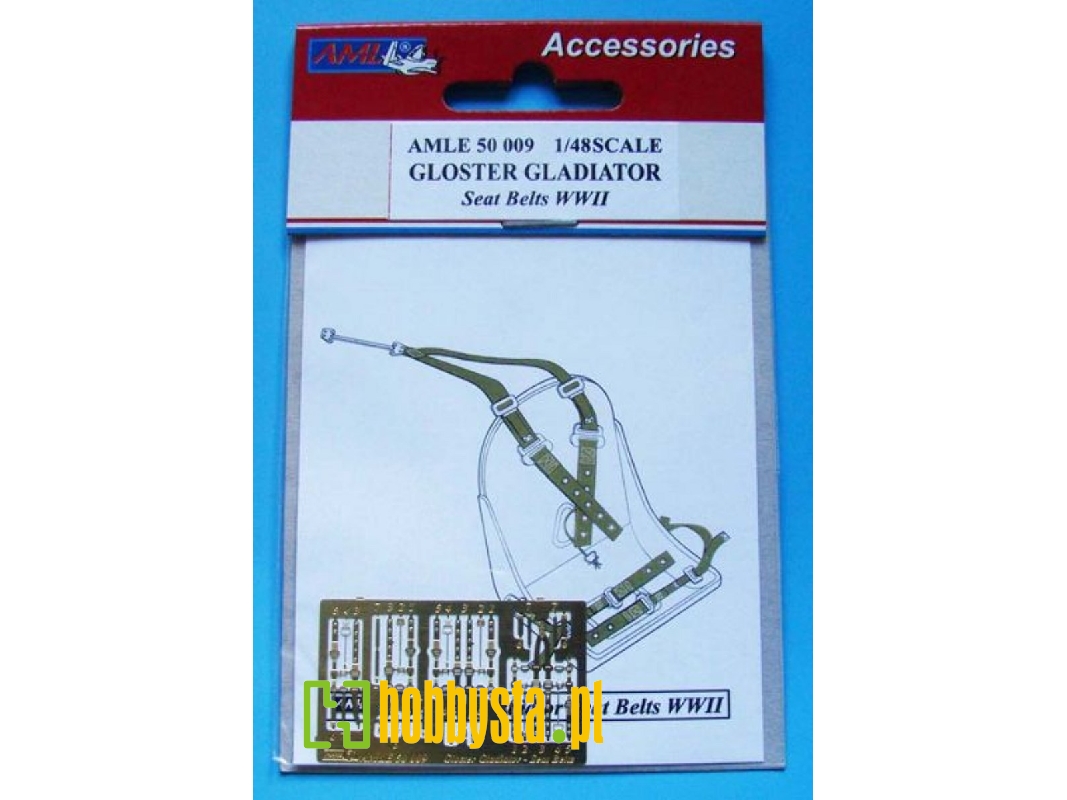 Gloster Gladiator Seatbelts - zdjęcie 1