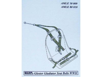 Gloster Gladiator Seatbelts - zdjęcie 2