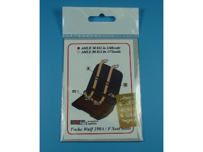 Fock-wulf Fw-190 A/F Seatbelts - zdjęcie 1